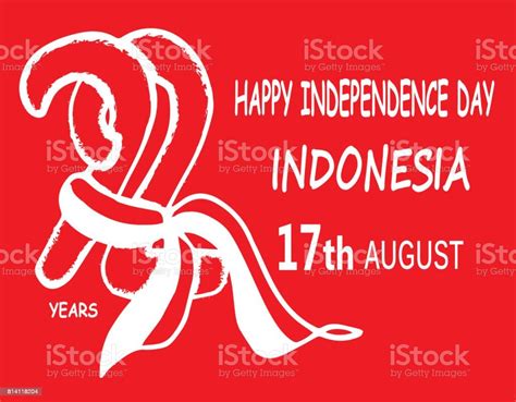 Tangan Memegang Bendera Indonesia Merah Putih Perayaan Hari Kemerdekaan Ri Ilustrasi Asia