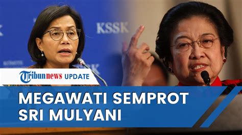 EKPRESI SRI MULYANI Saat Disemprot Megawati Soal Rafael Alun Trisambodo