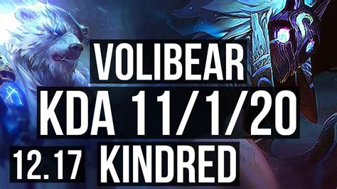 VOLI Vs KINDRED JNG 11 1 20 69 Winrate Legendary EUW Master