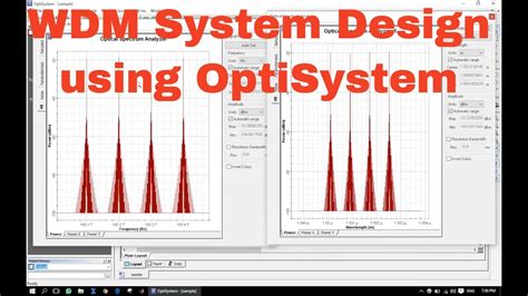 How To Design A WDM System Using OptiSystem OptiSystem Tutorials For