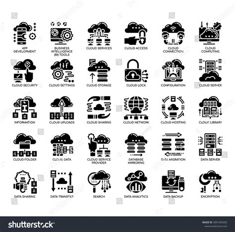 514 Cloud Migration Icon Set Images Stock Photos And Vectors Shutterstock