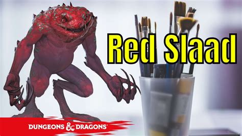 Painting Red Slaad Miniature with David Bailey (Nolzur's) D&D 🔴#4k LIVE