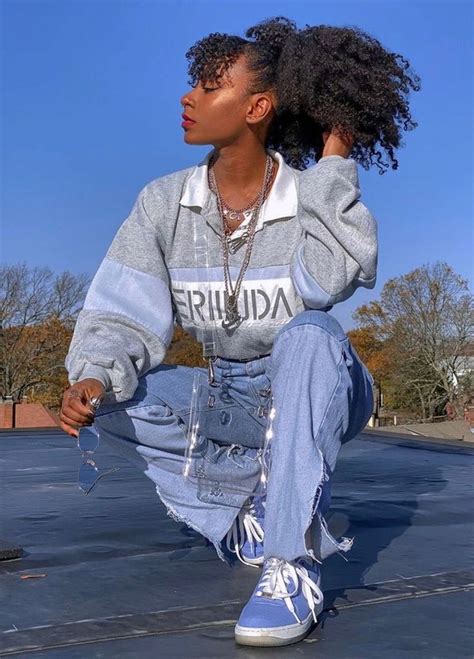 𝐅𝐨𝐱 𝐄𝐲𝐞𝐬 𝖲𝗎𝗇𝖺 𝗑 𝖱𝖾𝖺𝖽𝖾𝗋 Black Girl Outfits Streetwear Fashion Women