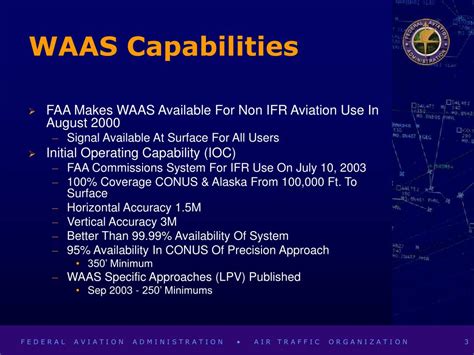 PPT Wide Area Augmentation System WAAS PowerPoint Presentation