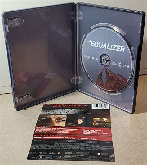 The Equalizer Blu Ray Best Buy Steelbook Novo Box Very Good