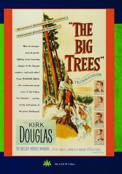 The Big Trees Felix E Feist Kirk Douglas Eve Miller