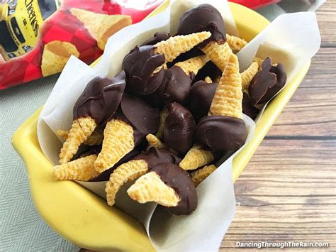 Chocolate Peanut Butter Bugles Dancing Through The Rain