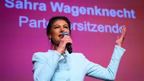 Wohin Steuert Das B Ndnis Sahra Wagenknecht