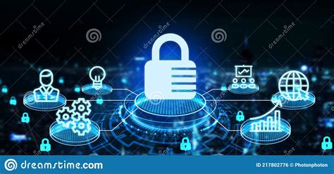 Cyber Security Data Protection Business Technology Privacy Concept