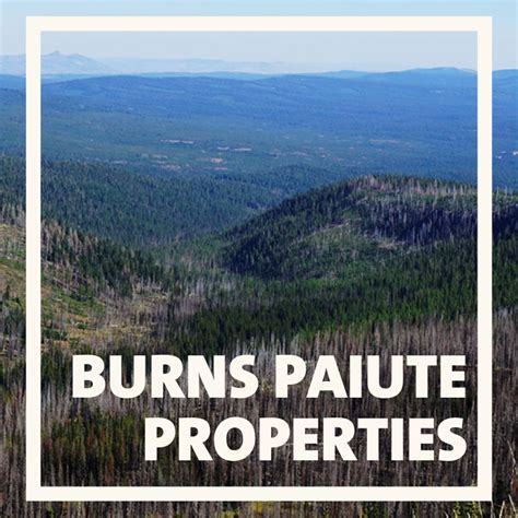 Burns Paiute Tribal Properties - Oregon Natural Desert Association