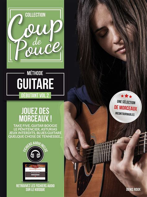 Editions Coup De Pouce Guitare Vol 2 Avec Fichiers Audio Inclus