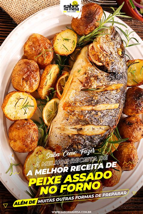 12 Receitas de Peixe Assado No Forno Filé Posta E Inteiro Mais Que