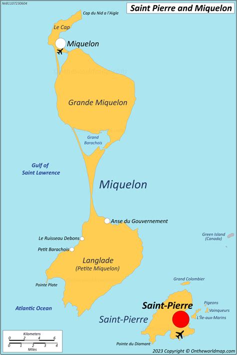 Saint Pierre And Miquelon Map France Detailed Maps Of Saint Pierre