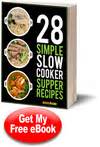 28 Simple Slow Cooker Suppers Free eCookbook | RecipeLion.com