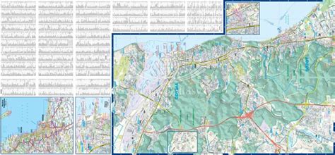 TRÓJMIASTO GDAŃSK GDYNIA SOPOT MAPA LAMINOWANA E MAP