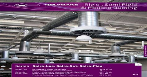 Rigid Semi Rigid And Flexible Ducting Products Files Upload