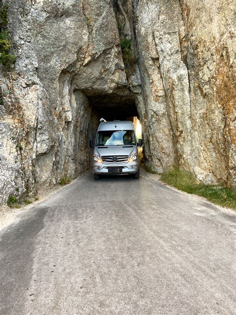 The Narrow Tunnels Of The Needles Highway Van Life By Design