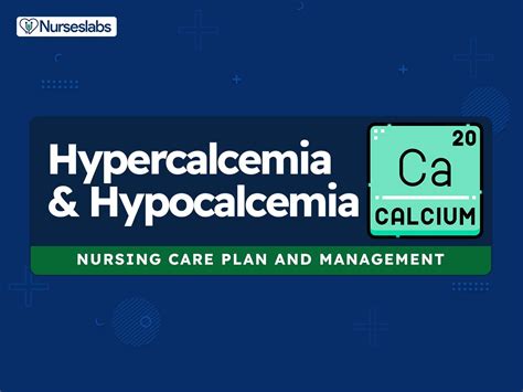 Hypercalcemia And Hypocalcemia Calcium Imbalances Nursing Care Plans Nurseslabs