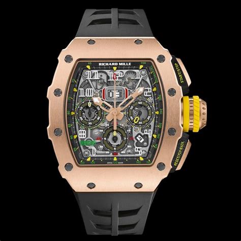 Richard Mille Rm Automatic Flyback Chronograph Rm Rg Hourstriker