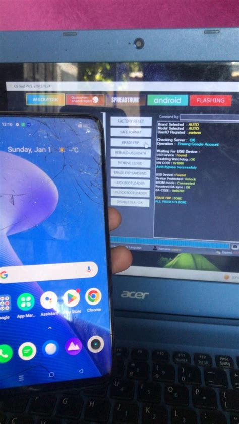 Hapus Pola Frp Infinix Hot Play Gstool Id