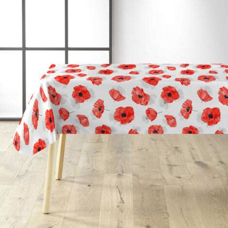 Nappe Toile Cir E Au M Tre Coquelicot