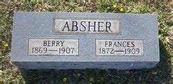 Sarah Frances Sally Graves Absher 1872 1909 Homenaje De Find A Grave