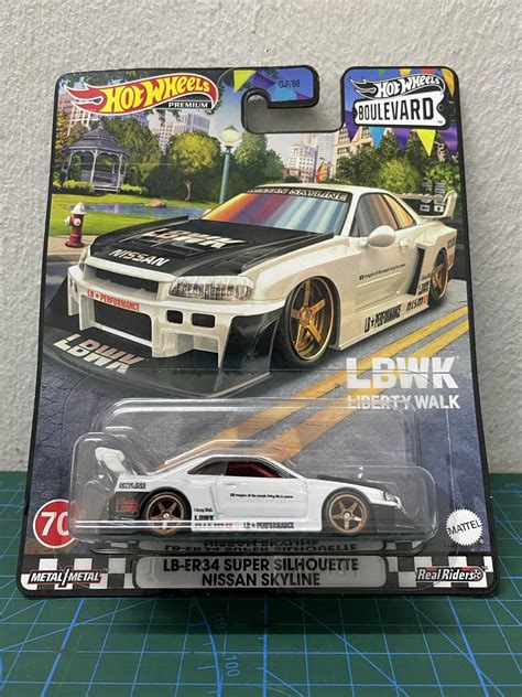 Hot Wheels Premium TT LBWK R34 Spoon Skyline Civic Benz Jdm Race Day Mitsubishi Evo AE86 Supra