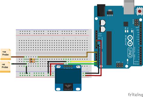 Arduino Voltmeter Using Sh Oled Display Electronics Lab