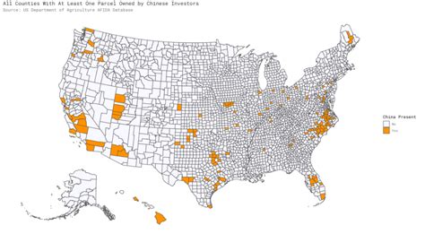 Chinese Owned Land In America Map Ebonee Magdalene