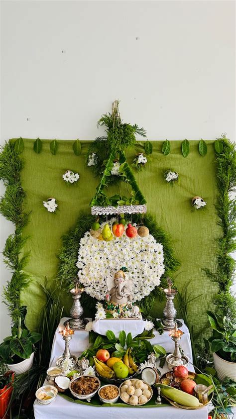 Eco Friendly Ganesh Festival Decoration Ganesh Chaturthi Decoration