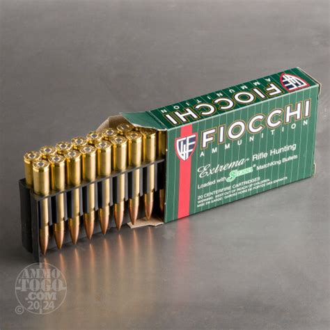 30 06 Ammunition For Sale Fiocchi 168 Grain Hollow Point Boat Tail Hp Bt 20 Rounds