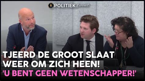 Betweter Tjeerd De Groot D66 Slaat Weer Om Zich Heen In Kamer