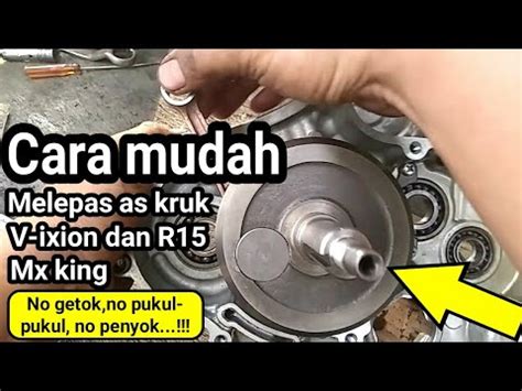 Cara Mudah Melepas As Kruk Vixion Atau R Youtube