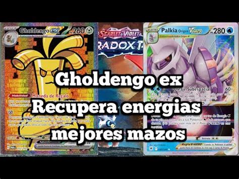 Gholdengo Ex Y Palkia Vastro Origen Mazo Del Top De Internacional