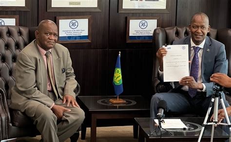 Sadc And Sacu Sign Mou To Strengthen Cooperation Sadc