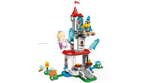 Cat Peach Suit And Frozen Tower Expansion Set Lego Super Mario