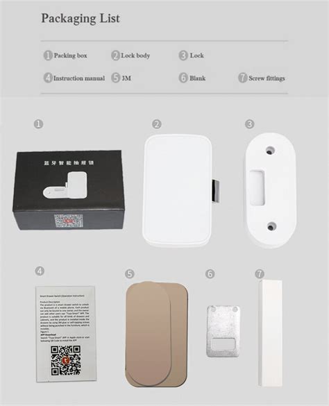 Tuya App Smart Bluetooth Ladeblokkering Lockless O Grandado