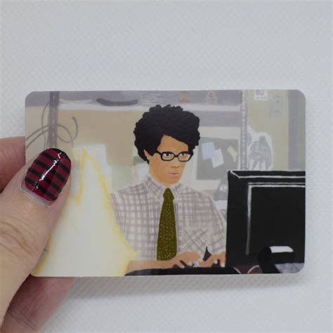 IT Crowd Moss Fire Matte Vinyl Sticker Decal - Etsy