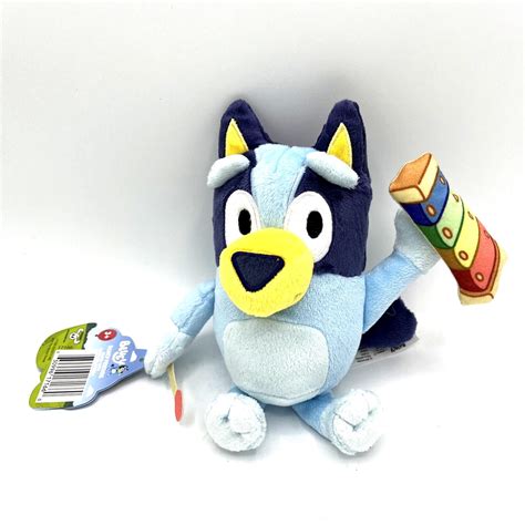 Bluey Friends Bluey With Magic Xylophone Plush 8" With Tags | #4672721665