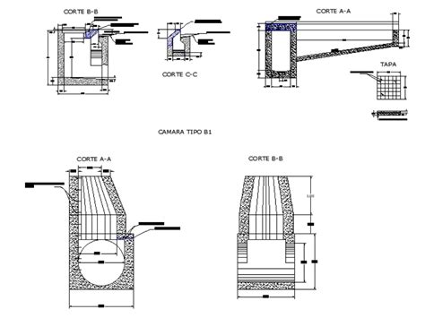 Cortes Sumideros Y Camara En Pavimento 98 6 KB Bibliocad