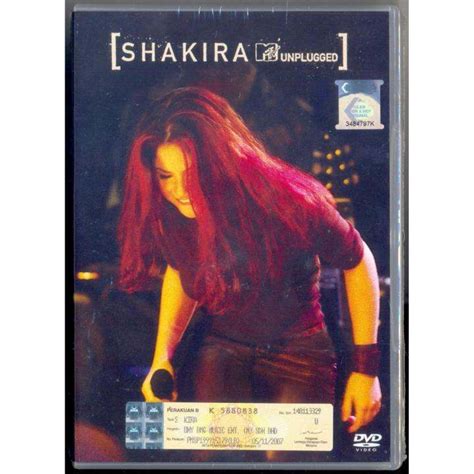 Shakira Mtv Unplugged Dvd Lazada