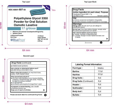 POLYETHYLENE GLYCOL 3350 Powder For Solution