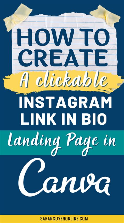 Let Me Show You How To Create A Clickable Landing Page In Canva For