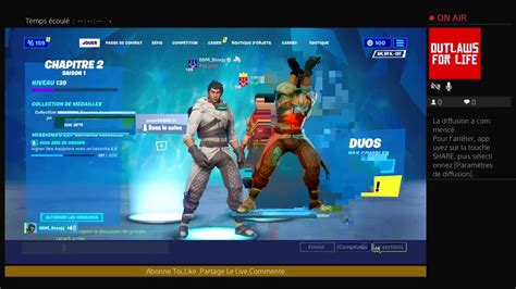 Live Fortnite Clavier Souris Youtube