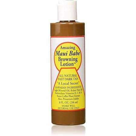 Amazon Maui Babe Browning Lotion Ounces Pack Of Tanning Oils Beauty Personal Care