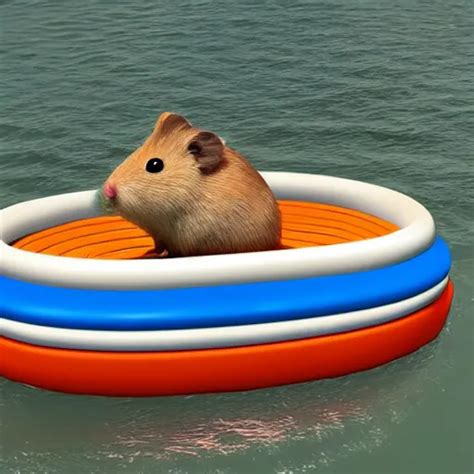 A Giant Hamster Boat Photorealistic Stable Diffusion OpenArt