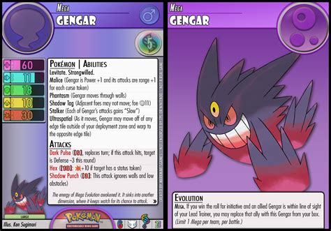 Mega Gengar by PokemonCMG on DeviantArt