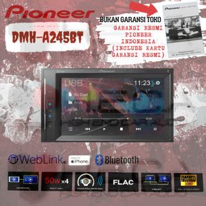 Jual Pioneer DMH A245BT Head Unit Double Din DMH A245 BT Tape Audio