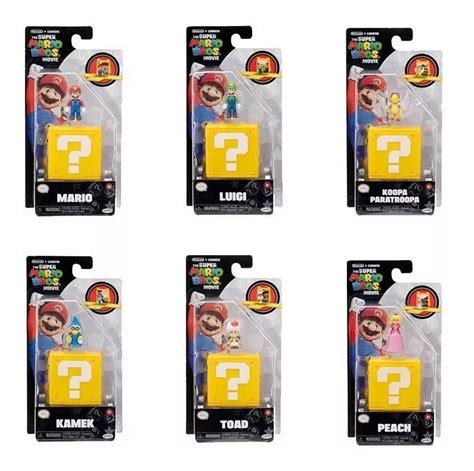 Super Mario Bros La Pelicula Peach Mini Figura Articulada Nintendo