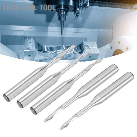 Tool 5pcs 8mm ทังสเตนสตีลเอ็นมิลคัตเตอร์เราเตอร์บิตแกะสลักบิตมิลลิ่งคัต